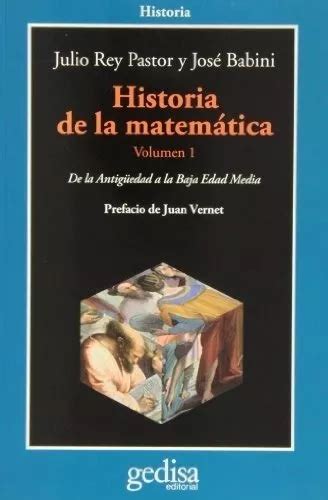 Historia De La Matematica Volumen Rey Pastor Babini