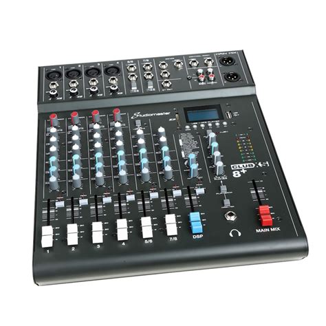 Studiomaster Club Xs 8 Compact Mixing Desk Absolute Music