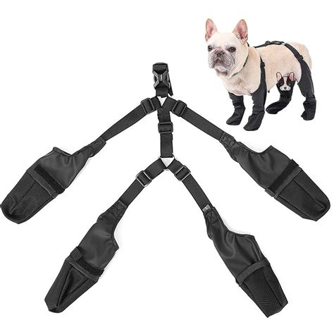 Обувь для собак Ботинки для собак на подтяжках Водонепроницаемый ...