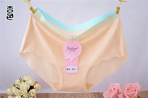 Ice Silk Underwear Summer Thin Silky Breathable Big Yards Sexy Non