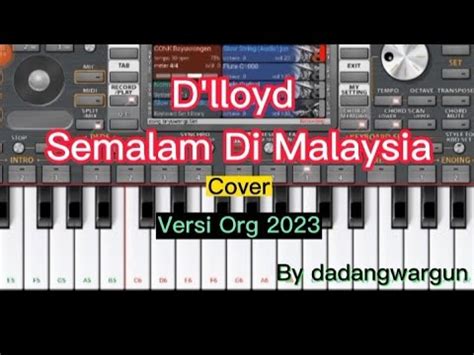 D Lloyd Semalam Di Malaysia Cover Versi Org 2023 By Dadangwargun