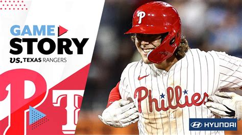Offense leads Phillies to crush Rangers, 11-4; best 50-game start in ...