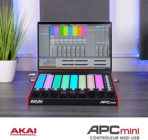 AKAI Professional APC Mini MK2 Contrôleur MIDI USB Pour Lancer Des