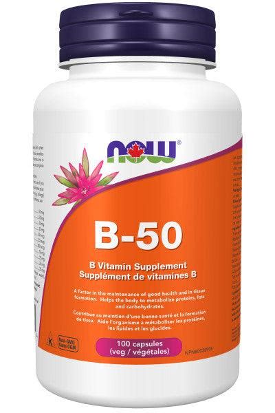 Now B-50 Complex 100 Capsules Online - Nature's Source