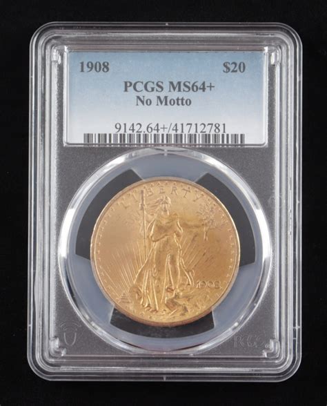 Twenty Dollar Saint Gaudens Double Eagle Gold Coin Pcgs Ms