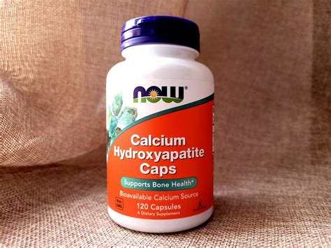 Now Foods, гидроксиапатит кальций в капсулах, 120 капсул — Купить ...