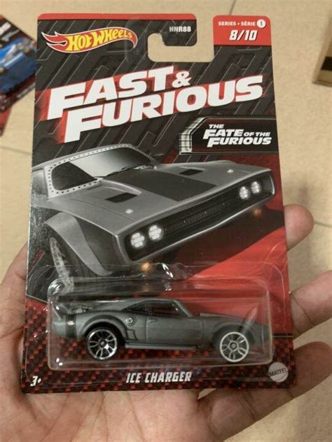 Hot wheels Fast and Furious The Fate of the Furious Ice Charger ลอพลาสตก รถสวย แพคสวย ของแท