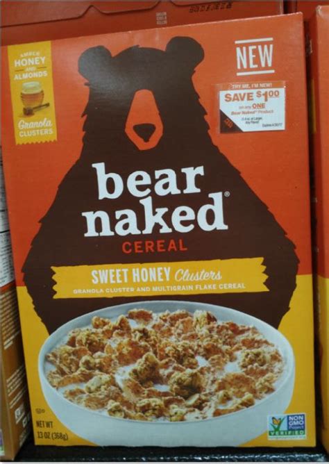 Bear Naked Cereal Sweet Honey Clusters Granola Clusters Clusters Cereal Chocolate Almonds