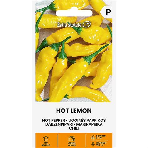 Chili Hot lemon Fröer Allafroer se