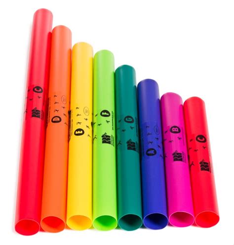 Boomwhackers - set med 8 - Boomwhackers - SoundStoreXL Sverige