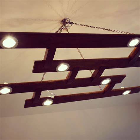 Деревянная люстра – заказать на Ярмарке Мастеров – G0FQZRU | Люстры, Москва