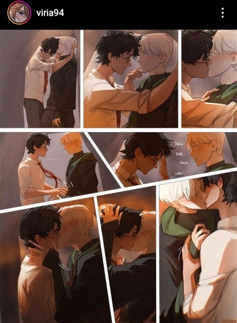 Pin By Anastazja On Harry Potter Harry Potter Comics Harry Potter Anime Gay Harry Potter