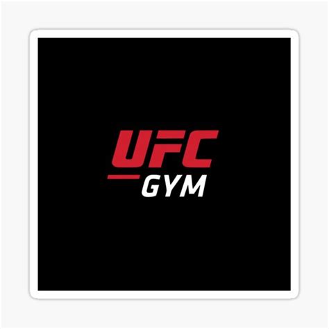 "UFC GYM" Sticker for Sale by webcore | Redbubble