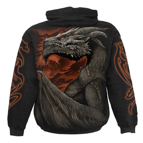 Majestic Draco Hoodie Eternal Goth