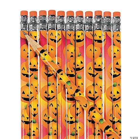 halloween pumpkin pencils oriental trading