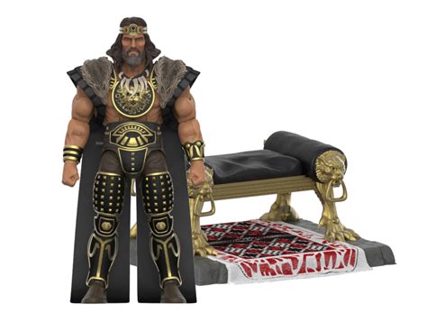 Super 7 Conan The Barbarian Ultimates Wave 4 King Conan Figure Throne