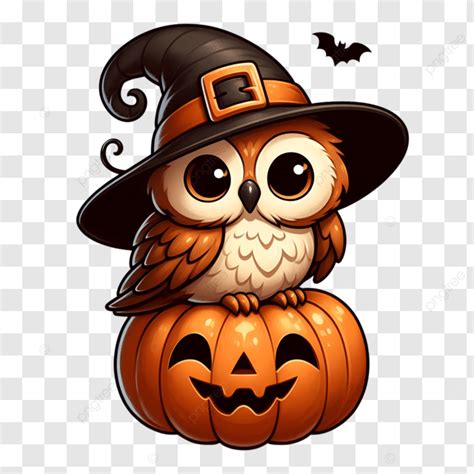 Halloween Owl Clip Art Halloween Owls Clipart Vector PNG