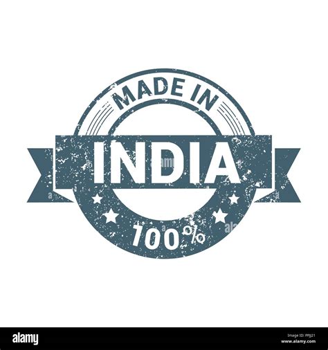 India stamp design vector Stock Vector Image & Art - Alamy