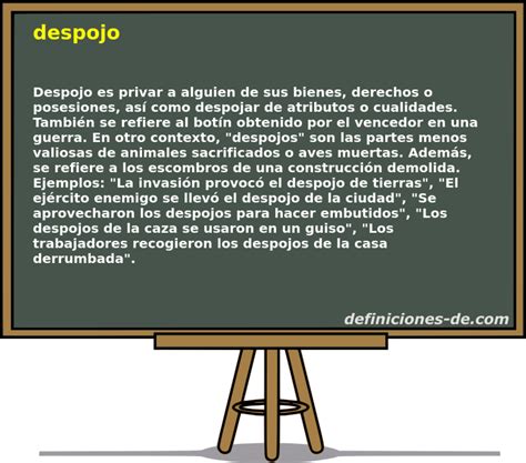 Significado Da Palavra Despojos - Significado de «despojo»