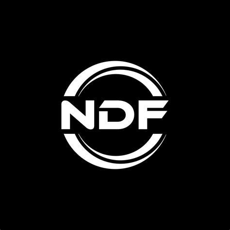 ndf logo design inspiration   unique identity modern elegance