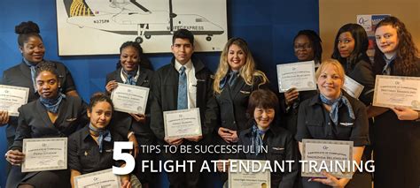 CommuteAir • 5 Tips To Be Successful in Flight Attendant Training