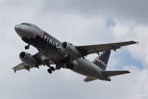 Airbus A N Nk Spirit Airlines Taking Off From Fort Flickr