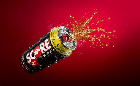 Score Energy Drink On Behance