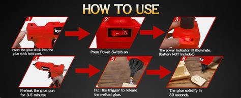 Amazon Cordless W Hot Glue Gun For Milwaukee M Battery Handheld Wireless Power Heavy