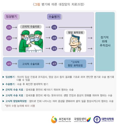 대장암 치료방법 수술 항암 방사선 네이버 블로그