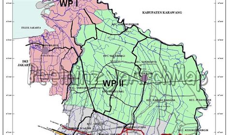 Beelninzyaarchmap Rencana Tata Ruang Wilayah Kabupaten Bekasi Th 2003