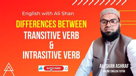 Difference Between Transitive Verb Intransitive Verb