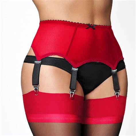 Sexy Garter Belt Women High Waist Mesh Suspender Belt Female Lady Elastic Sexy Lingerie Garters
