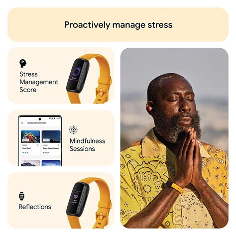 Buy fitbit Inspire 3 Fitness Tracker with Stress Management (0.74 Inch