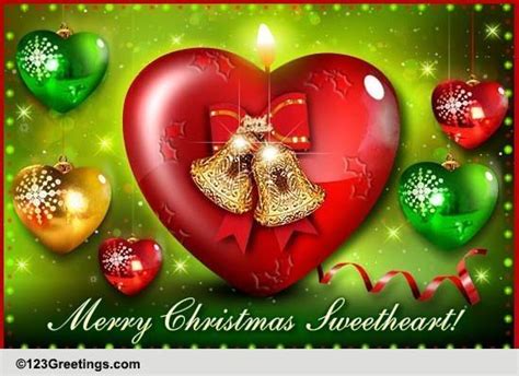 Christmas Sweetheart Free Love Ecards Greeting Cards 123 Greetings