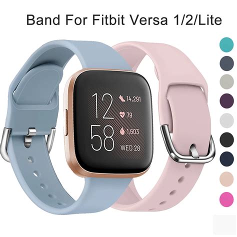 Correa De Silicona Suave Para Reloj Inteligente Fitbit Versa Lite