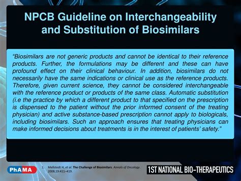 PPT PhAMA Position On Biosimilar Medicines PowerPoint Presentation