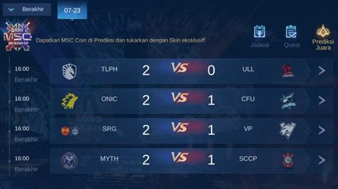 mlbb msc  ewc group stage rangkuman hari pertama