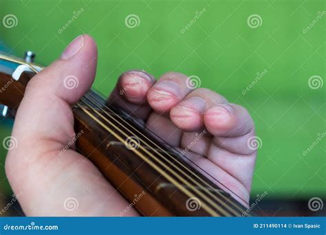 Guitarist Fingers Calluses Stock Photo Image Of Jazz 211490114