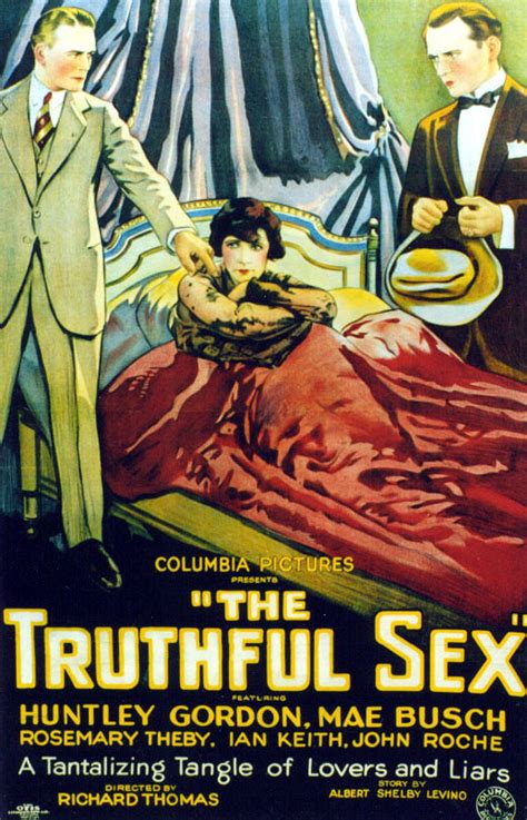 The Truthful Sex 1926 ČSFD cz