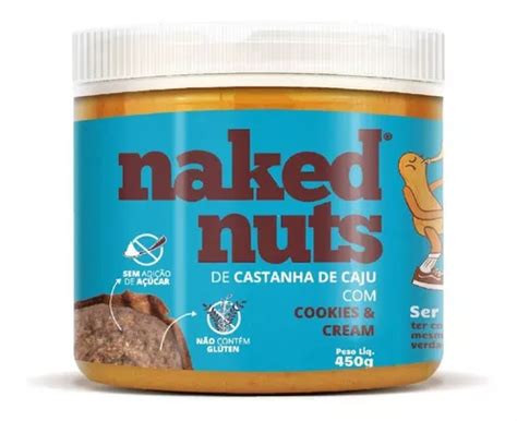 Pasta De Castanha De Caju Cookie Cream Naked Nuts G Mercadolivre