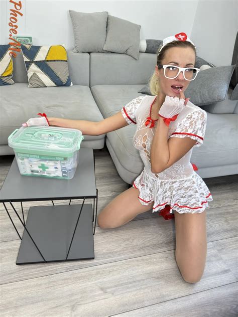 Sexy Nurse In Lacy Nurse Uniform Nude Pantyhose And Heels 13 Pics XHamster