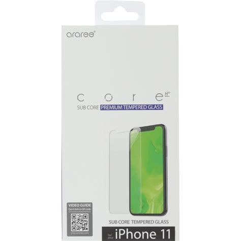 Araree Sub Core Tempered Glass Smartphone Screen Protector For IPhone