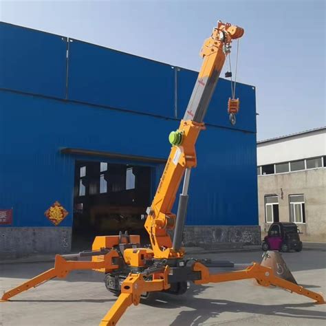 Fast Delivery Spider Crane Machine Price Manufacturer Crawler Mini