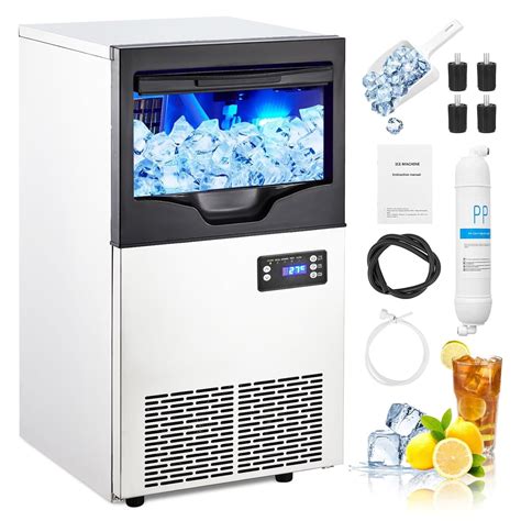 Whizmax Ice Makers Countertopnugget Ice Maker Countertop110lbs24h