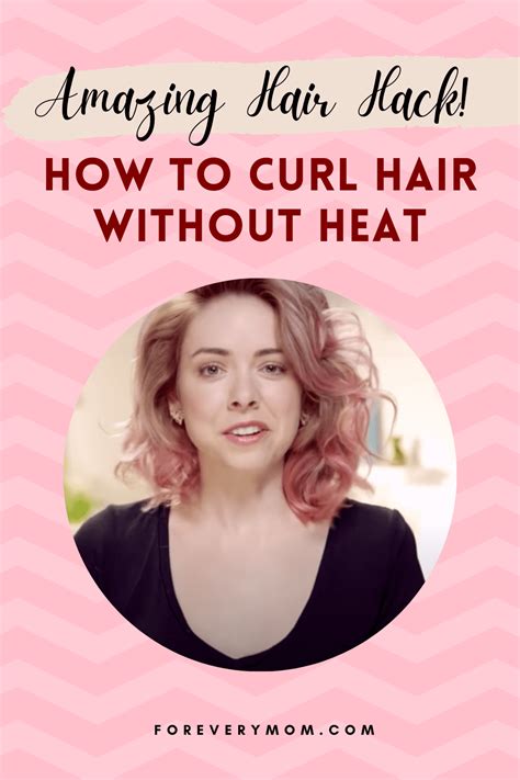 How To Curl Hair Without Heat Amazing Hair Hack