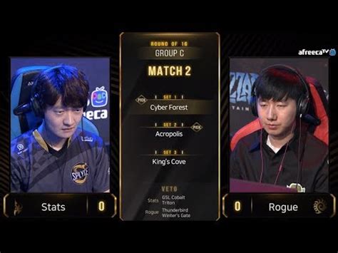 2019 GSL S3 Ro 16 Group C Match2 Stats Vs Rogue YouTube