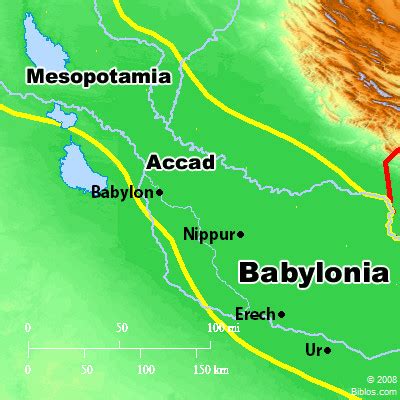 Bible Map: Mesopotamia