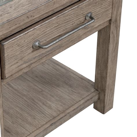 Liberty Furniture Skyview Lodge 906 Ot1020 Rustic End Table With Single