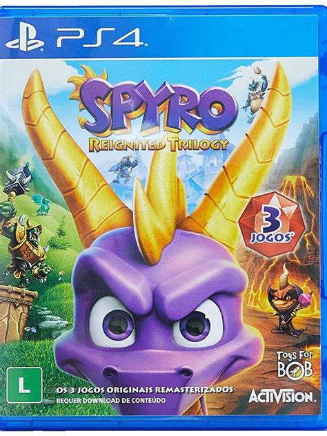 Spyro Reignited Trilogy Playstation 4 Jogos Xbox One Jogos Ps4 Jogos