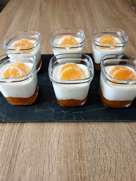 Recette De Panna Cotta A La Mandarine